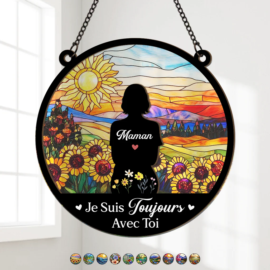 Attrape Soleil Jardin Personnalisé - Je Suis Toujours Avec Toi