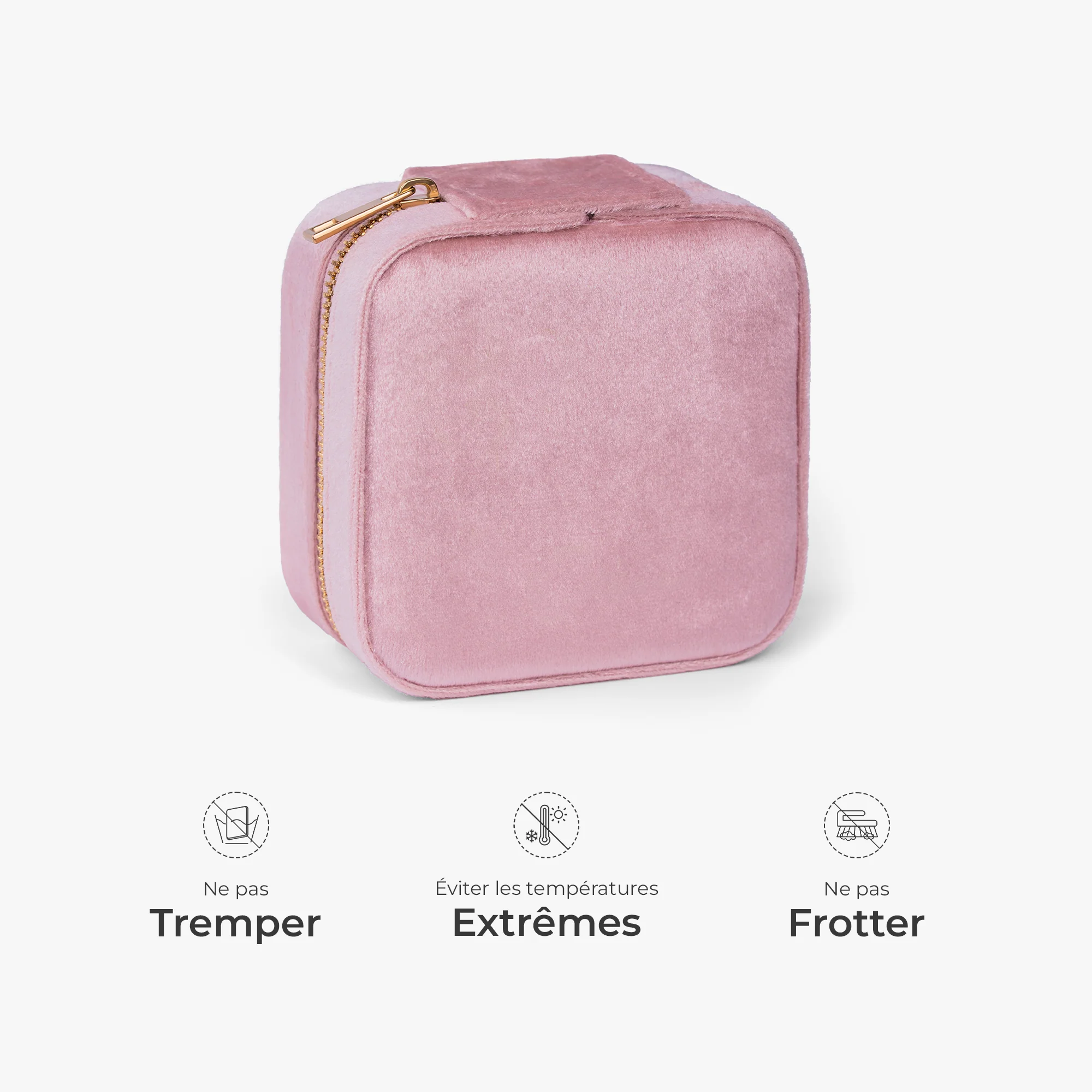 Boîte À Bijoux Personnalisée En Velours - Amour De Maman Mamie - Image 5