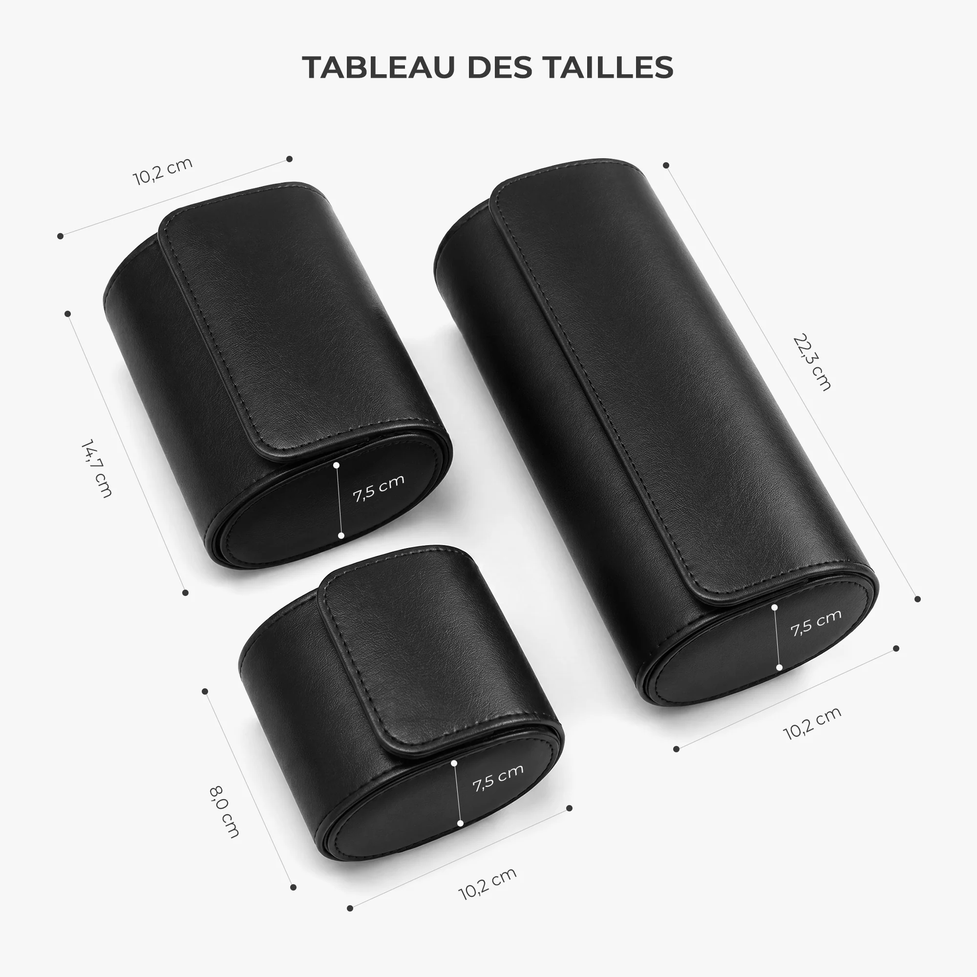 Boîte De Montre Personnalisée En Cuir - Légende Papa Papy - Image 3