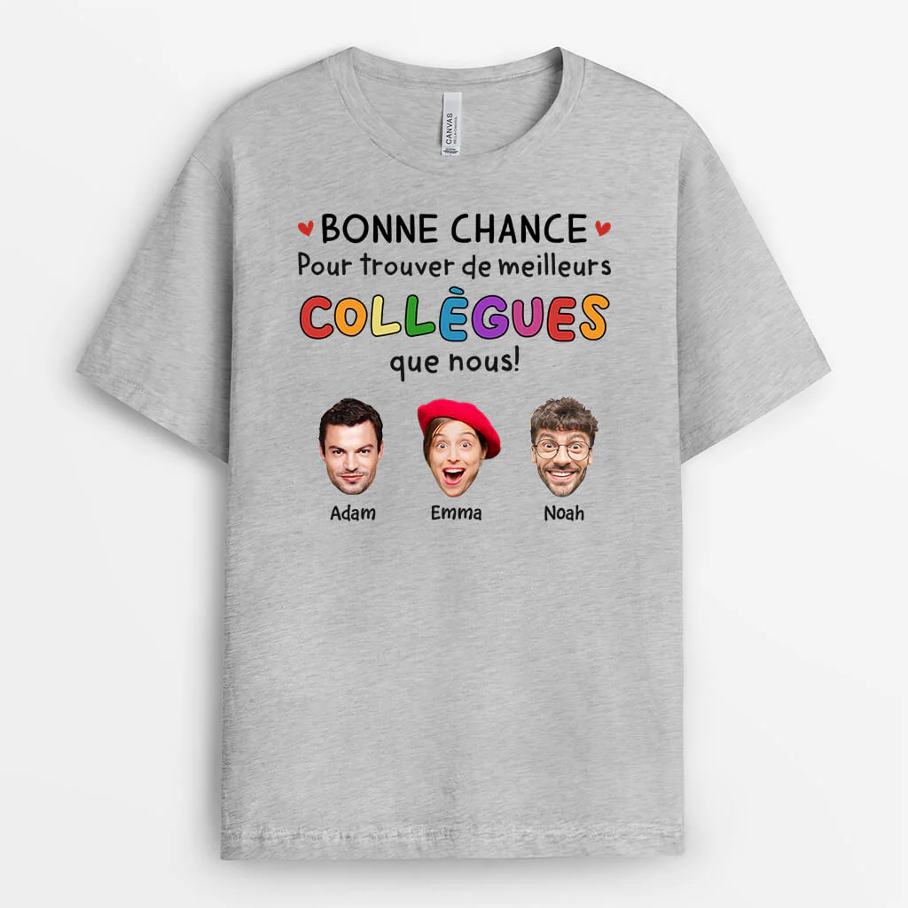 Cadeau personnalisé collègue de travail - Bonne chance pour trouver de meilleurs - Image 2