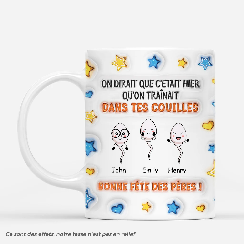 Mug Personnalisé Bonne Fête Papa - Bonne Fête Papa Rigolo