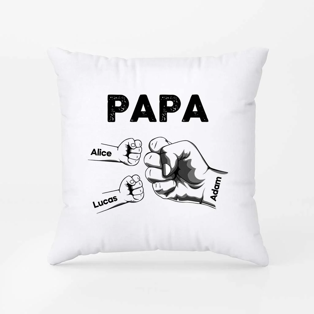 Bosse De Poing De Papi Enfants - Coussin À Personnaliser Pour Papy - Image 2