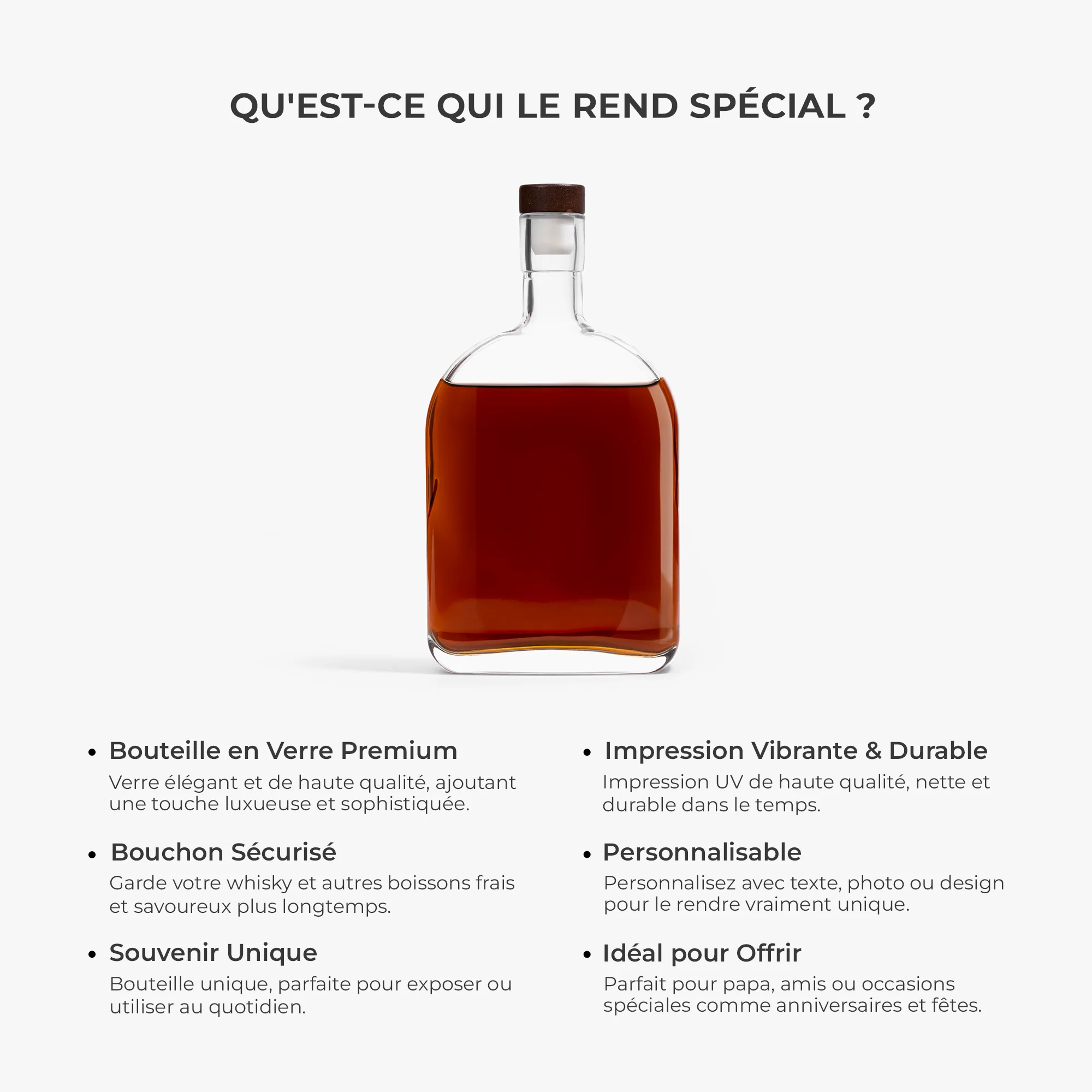 Bouteille Whisky Personnalisable | Un Lien Entre Frère Et Soeur - Image 5