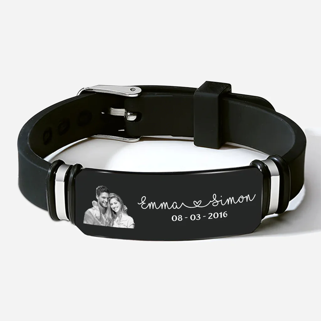 Bracelet Couple Personnalisable - Toi Et Moi Ensemble Depuis