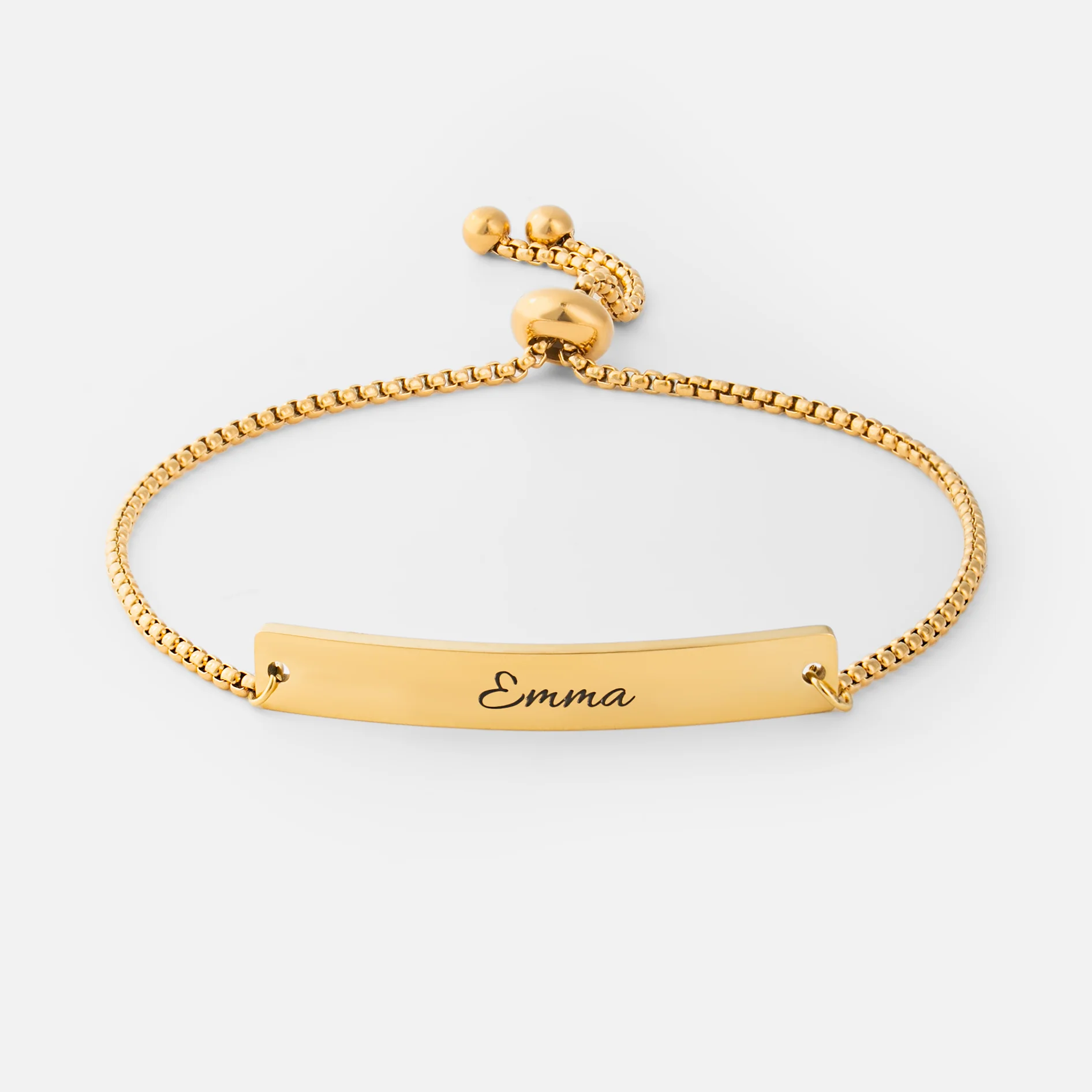 Bracelet Prénom Personnalisé - Petit Cœur