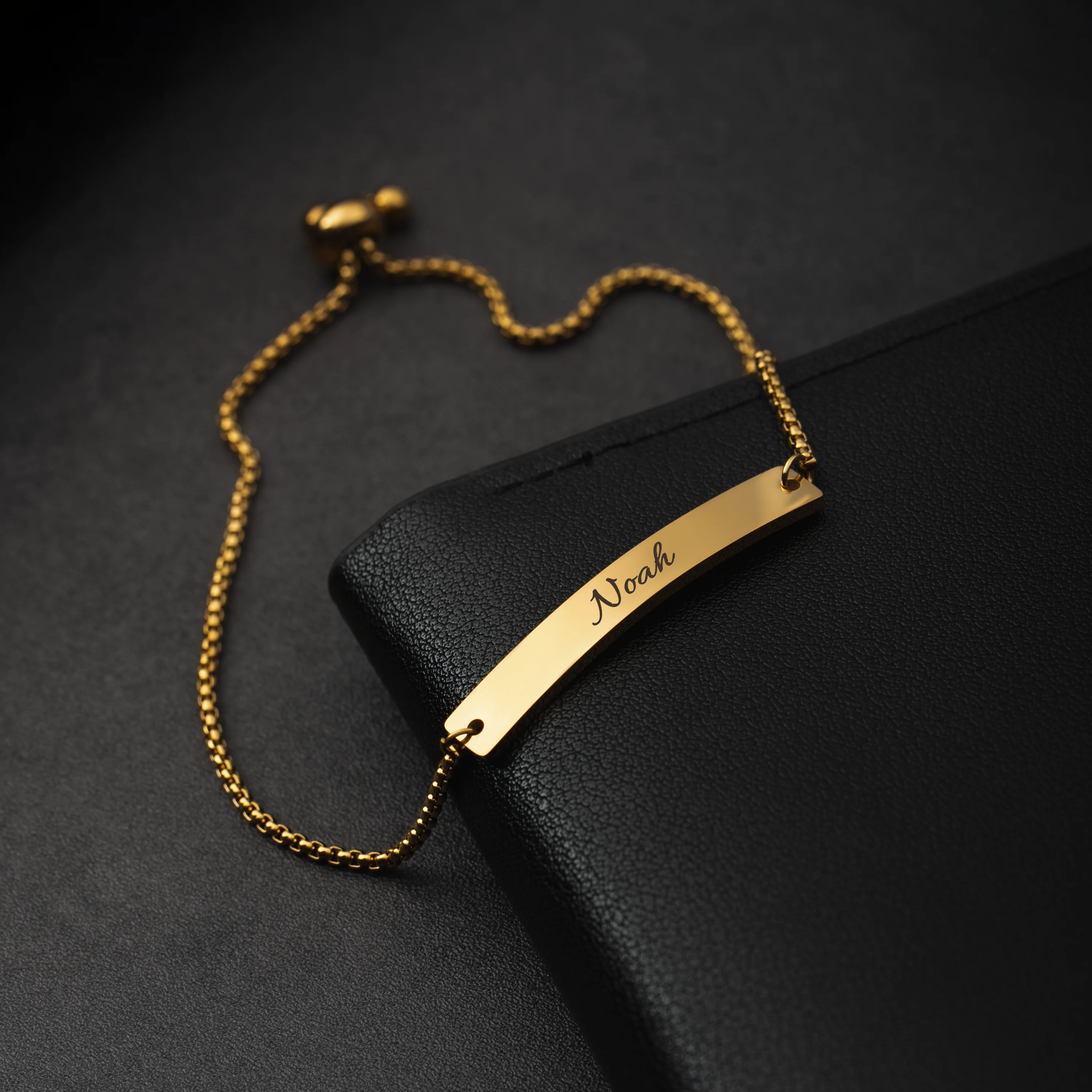 Bracelet Prénom Personnalisé - Petit Cœur - Image 2