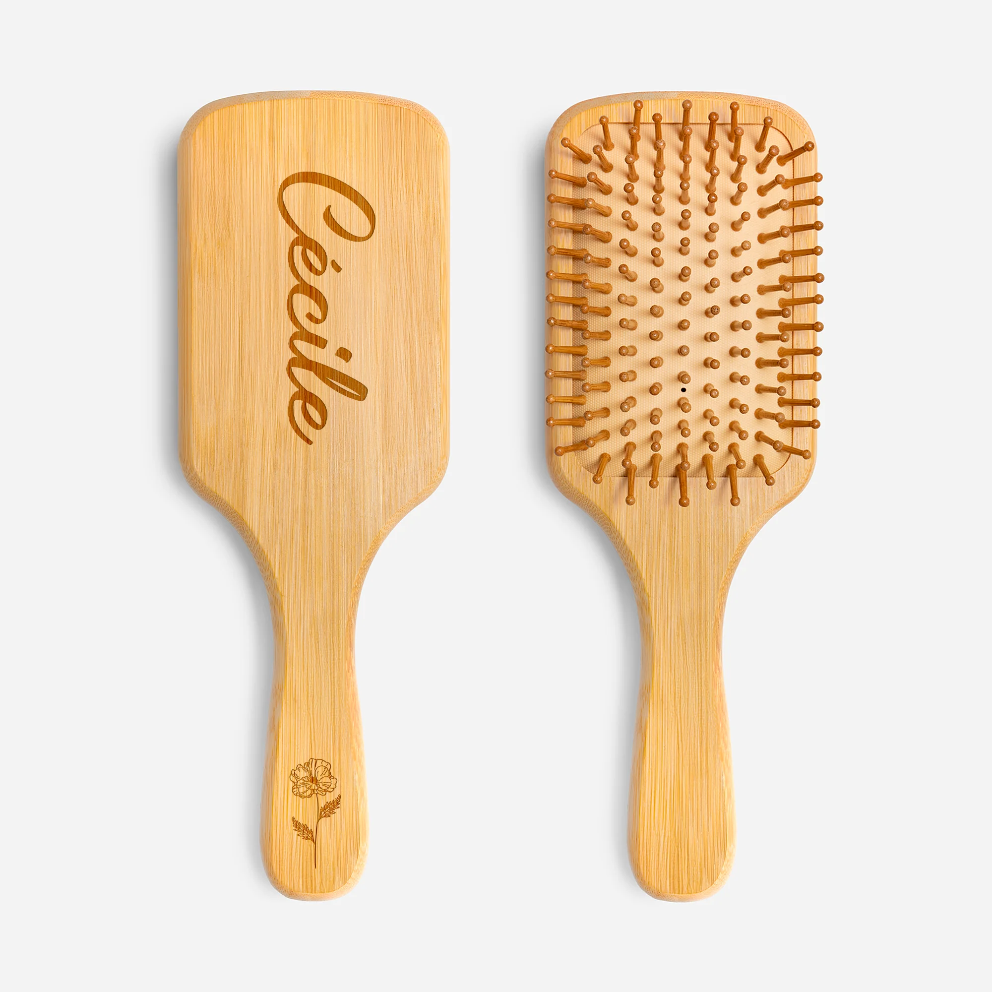 Brosse à Cheveux Personnalisée - Cadeau Pour Femme Prénom