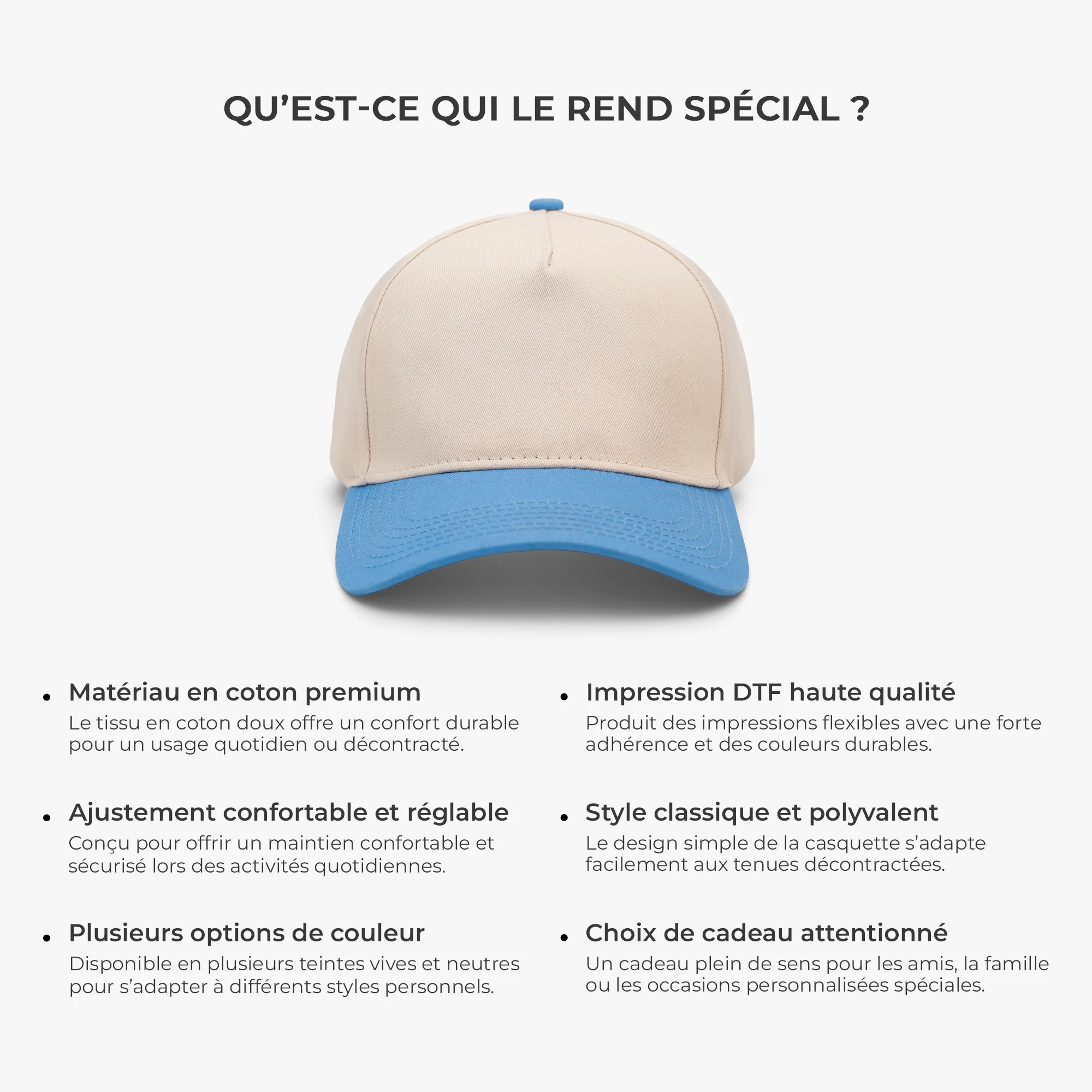 Casquette Baseball Personnalisée - Le Papa Chien - Image 5