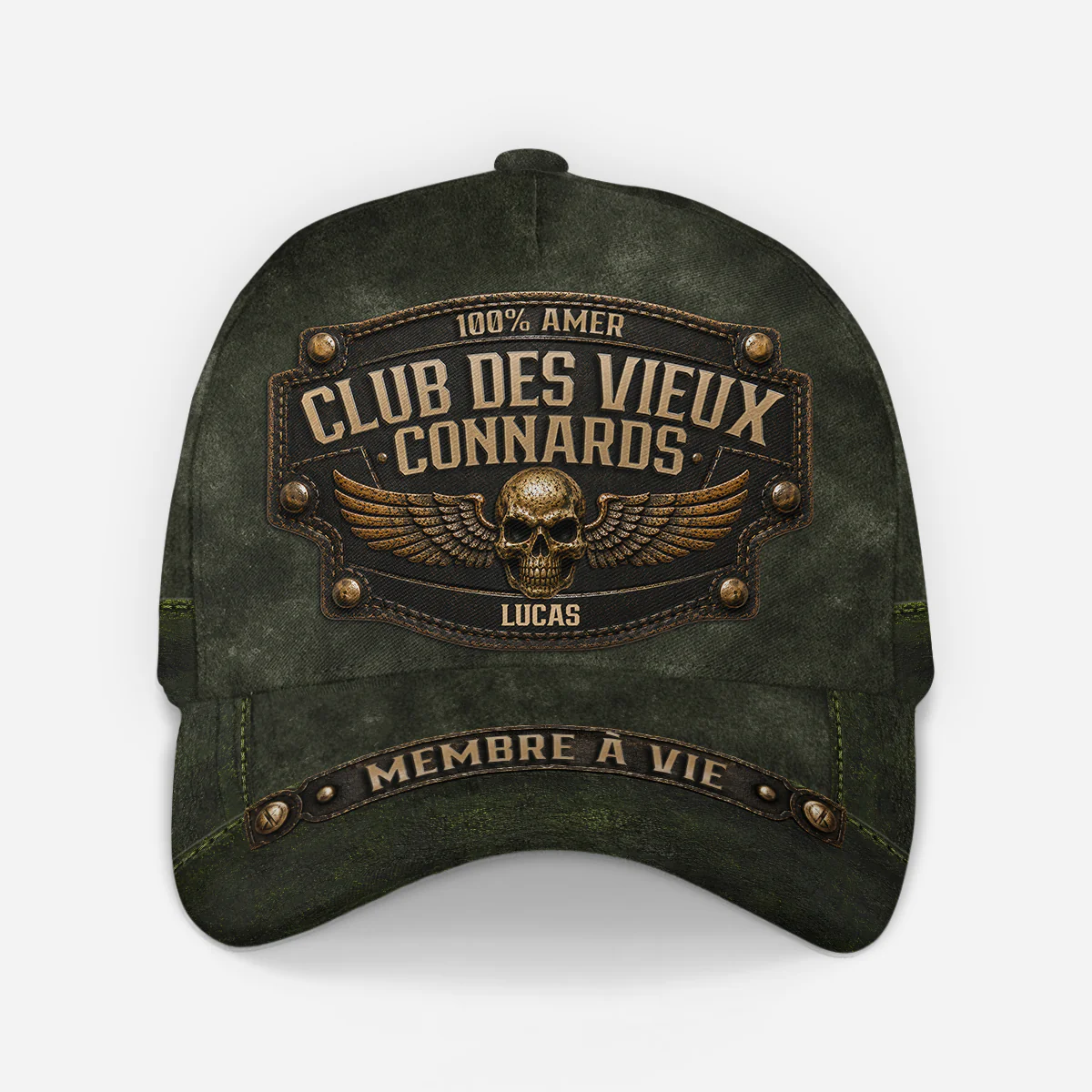 Casquette Homme Personnalisée Drôle - Membre À Vie