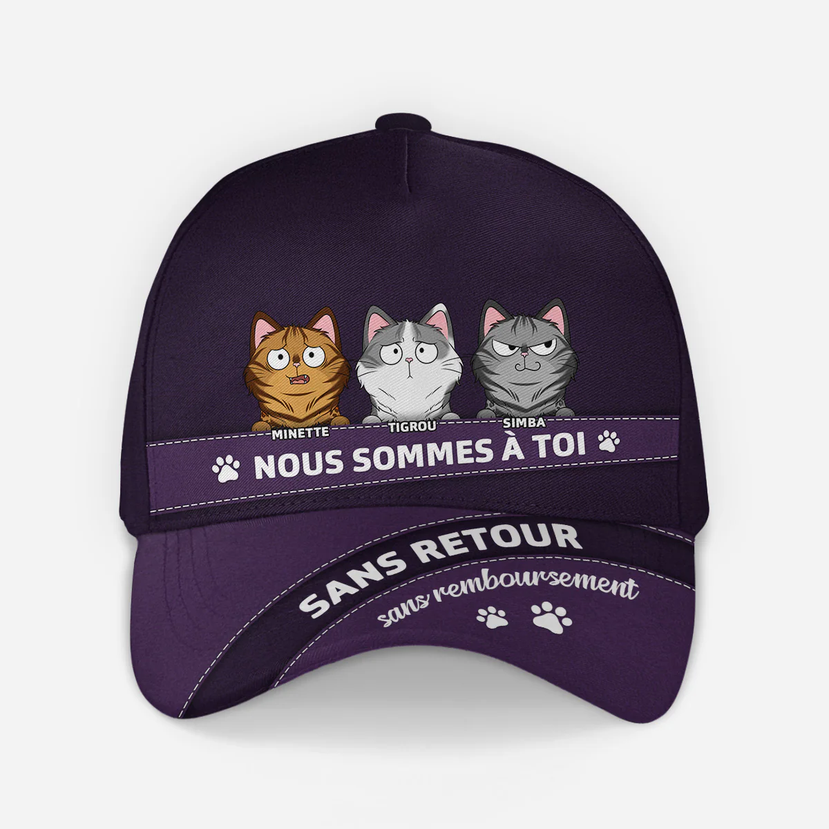 Casquette Chat Personnalisé | Aucun Retour Ni Remboursement - Image 2