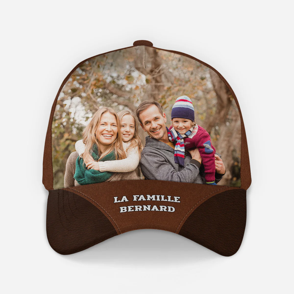 Casquette Personnalisée Avec Photo - Notre Casquette De Famille