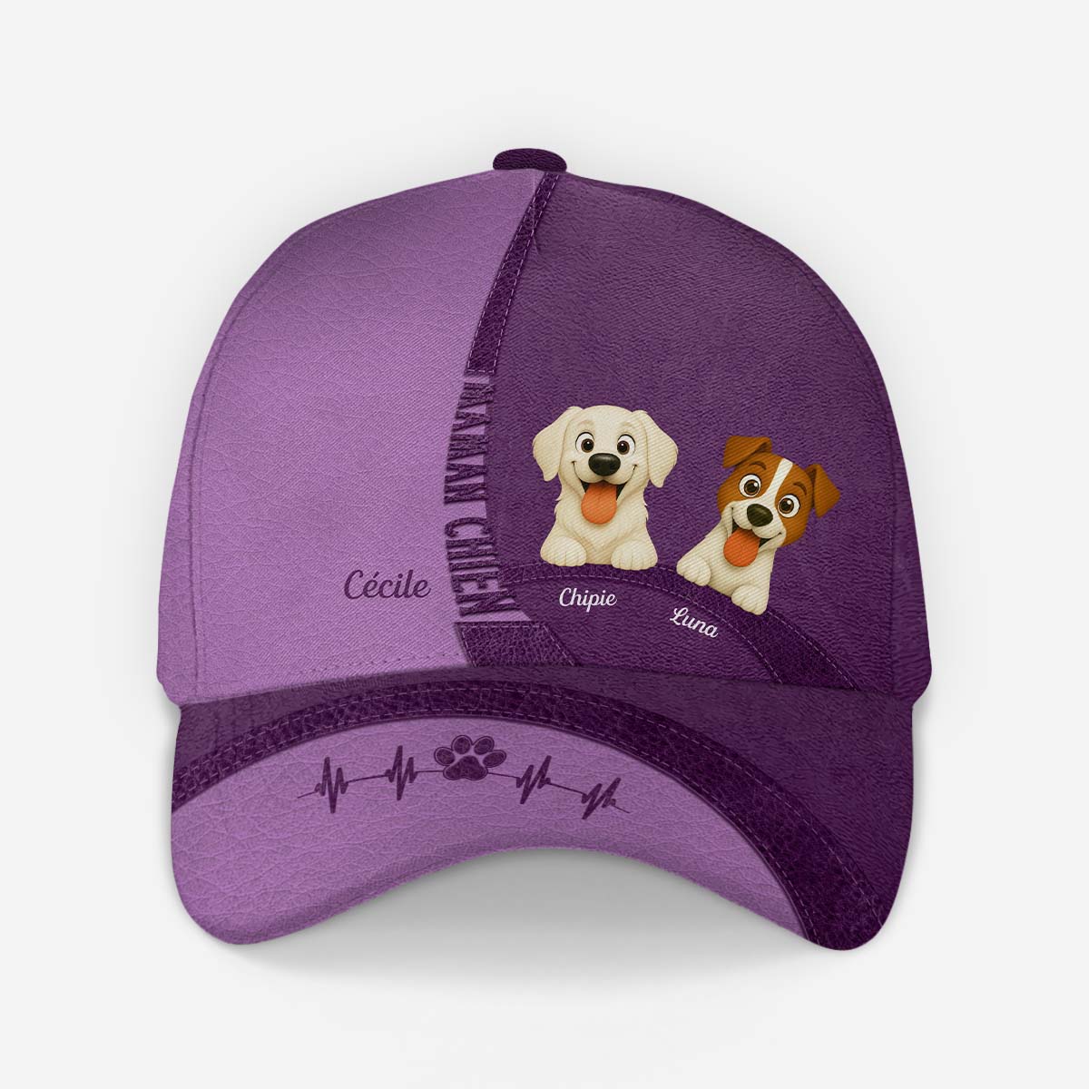 Casquette Personnalisée Homme | J’aime Les Chiens - Image 2
