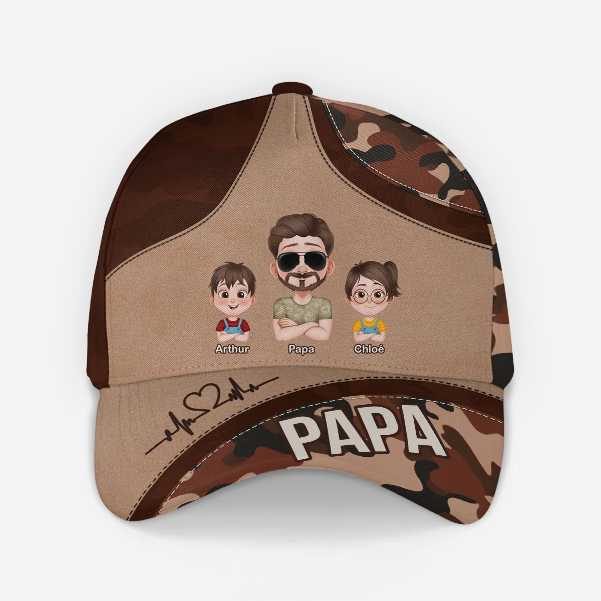 Casquette Personnalisée Homme | Papa Soldat