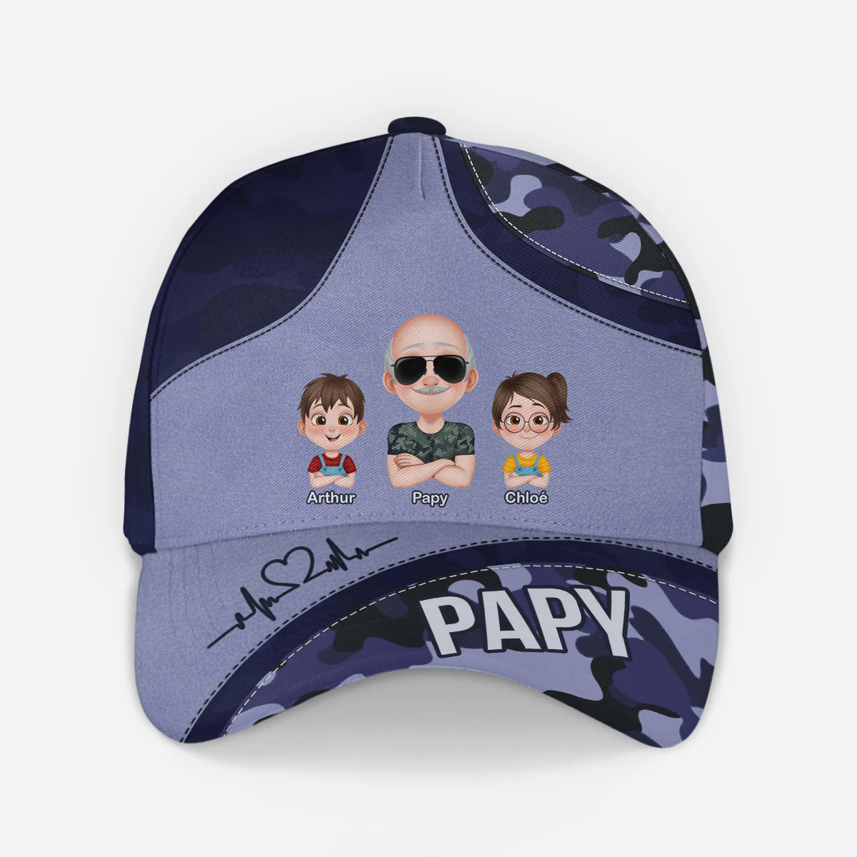 Casquette Personnalisée Homme | Papa Soldat - Image 2