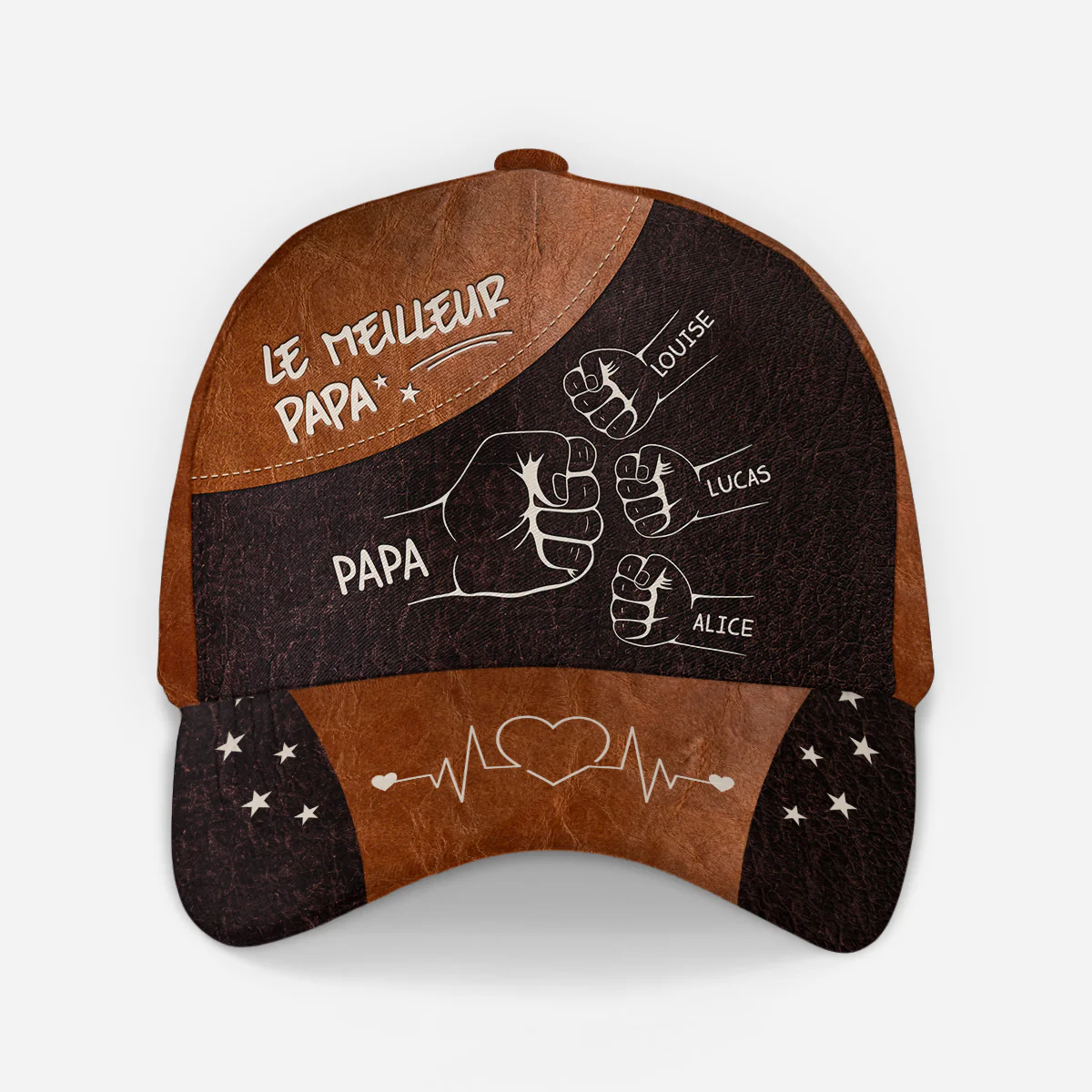 Casquette Trucker Homme Personnalisable - Le Meilleur Papa Papy