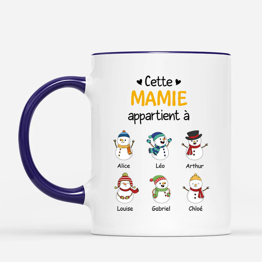 Mug Personnalisé Papy | Tasse Ce Papi Appartient à - Image 3