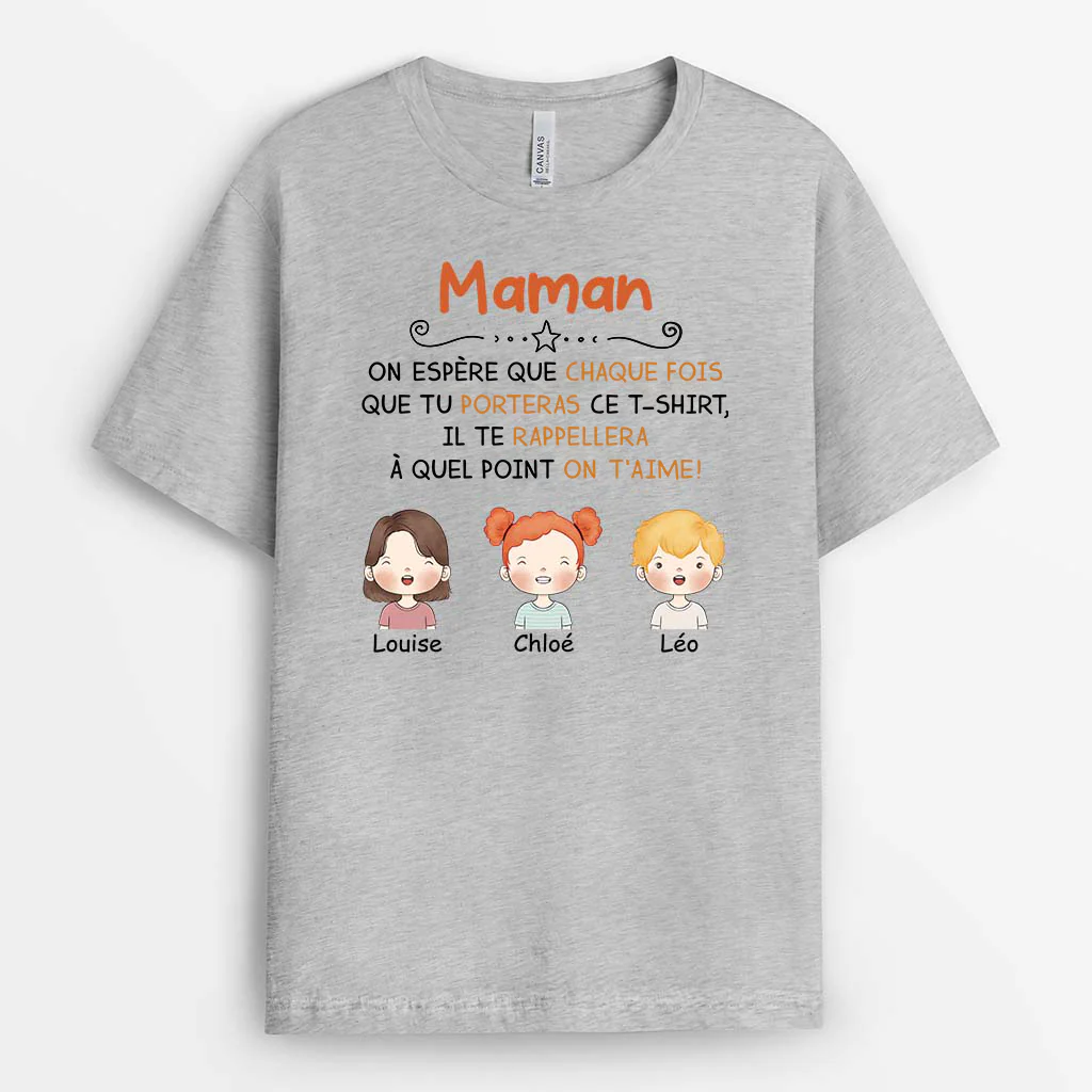 Ce T-Shirt Rappellera À quel Point J'aime Mamie - Teeshirt Mamie Personnalisé - Image 2