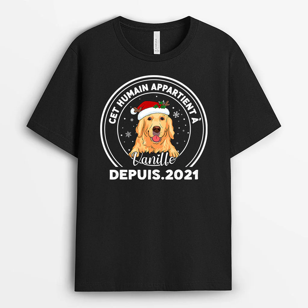 T-shirt Cet Homme Cette Femme Appartient À Personnalisé - Image 3