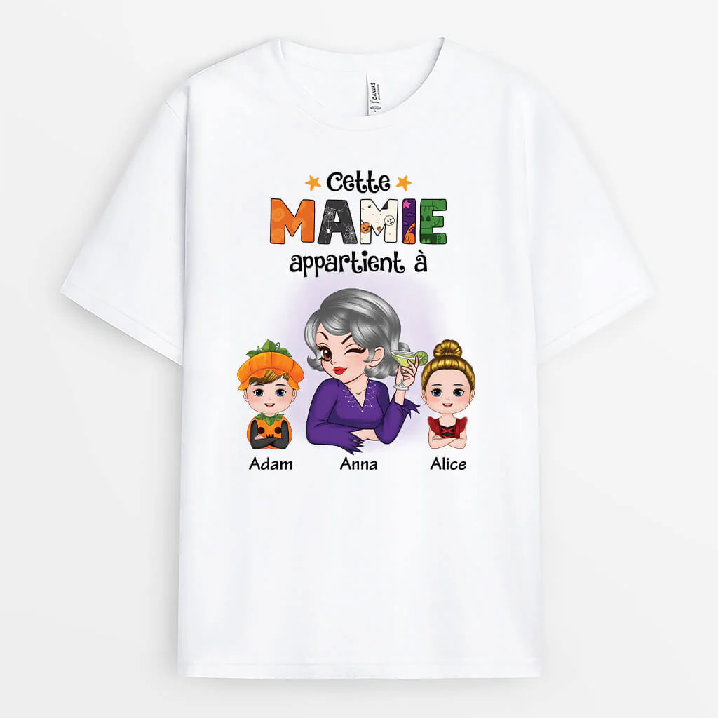 Cette Maman/Mamie Appartient À Version Halloween