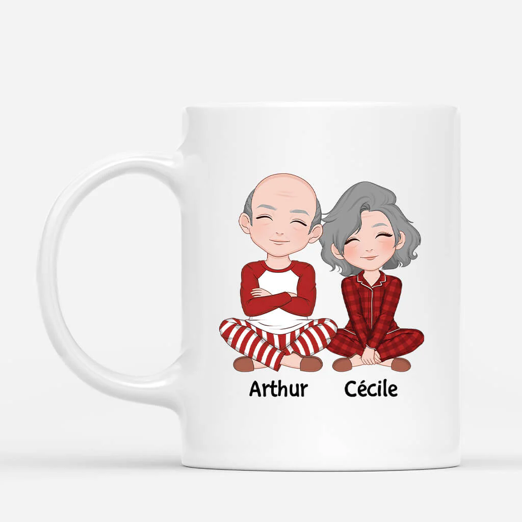 Mug Personnalisé Couple - Cette Tasse Appartient Au Meilleur Copain Du Monde - Image 2