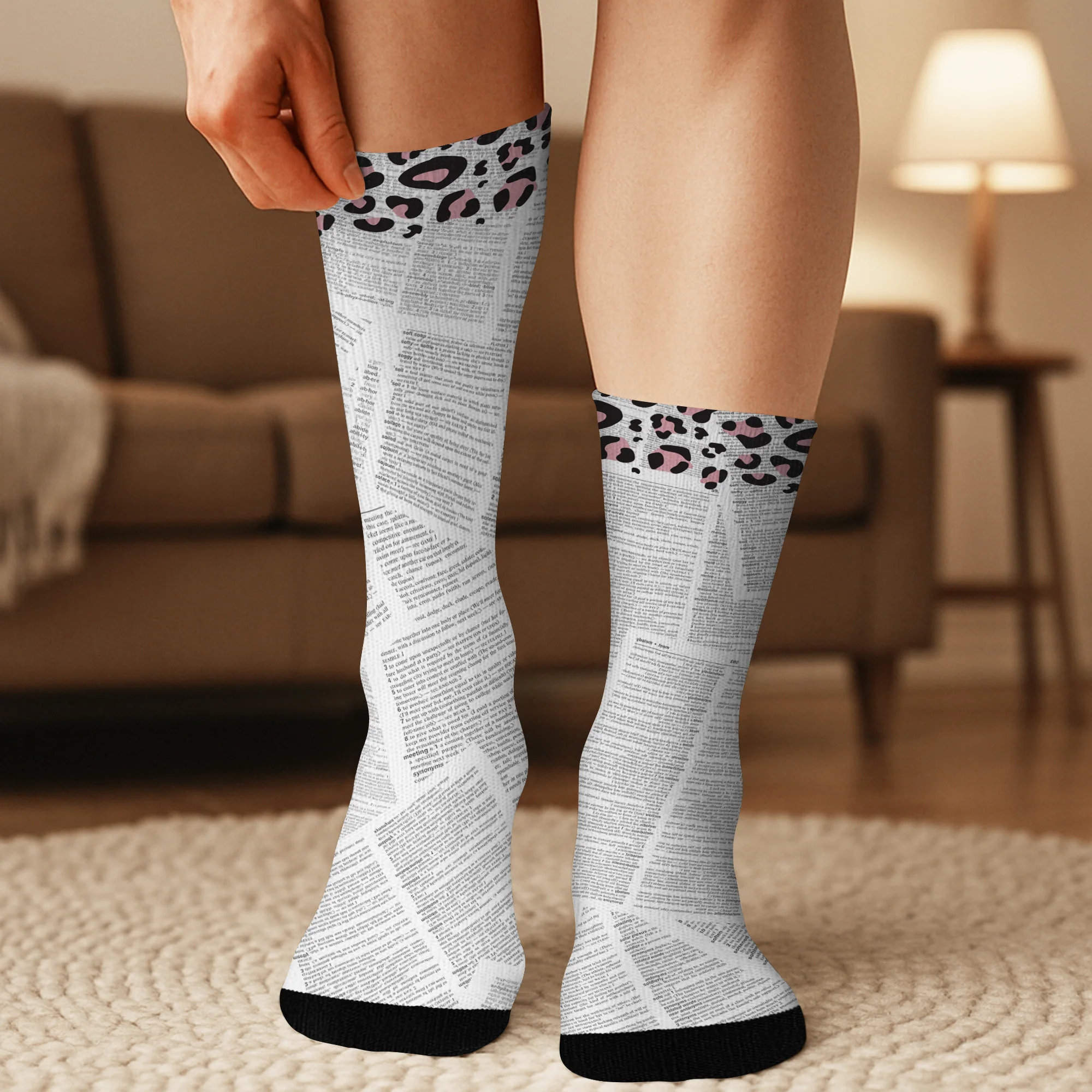 Chaussette Personnalisée Lecture - Juste Une Fille Qui Aime Livres - Image 3