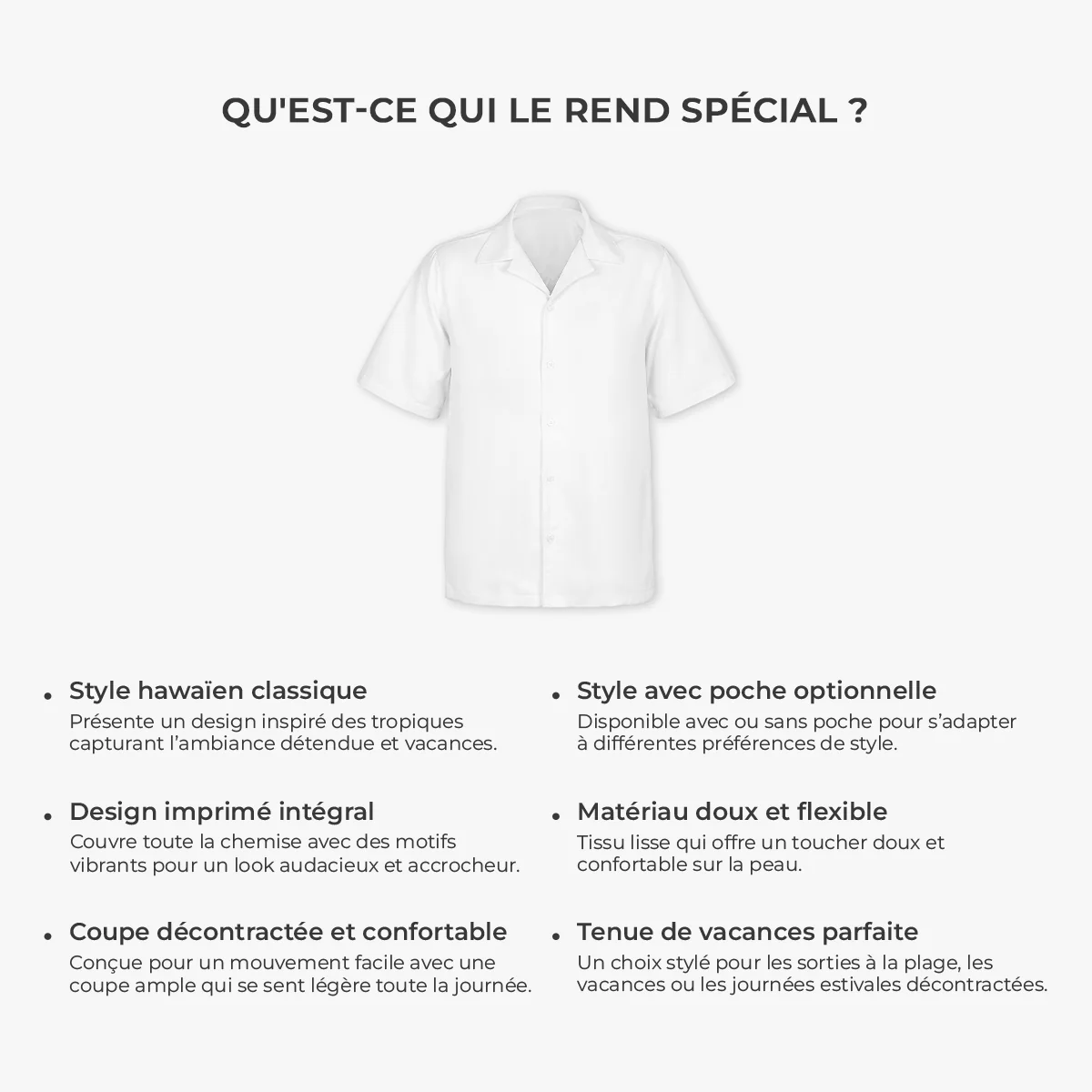 Chemise Hawaïenne Personnalisée Photo - Cadeau Été Pour La Plage - Image 5