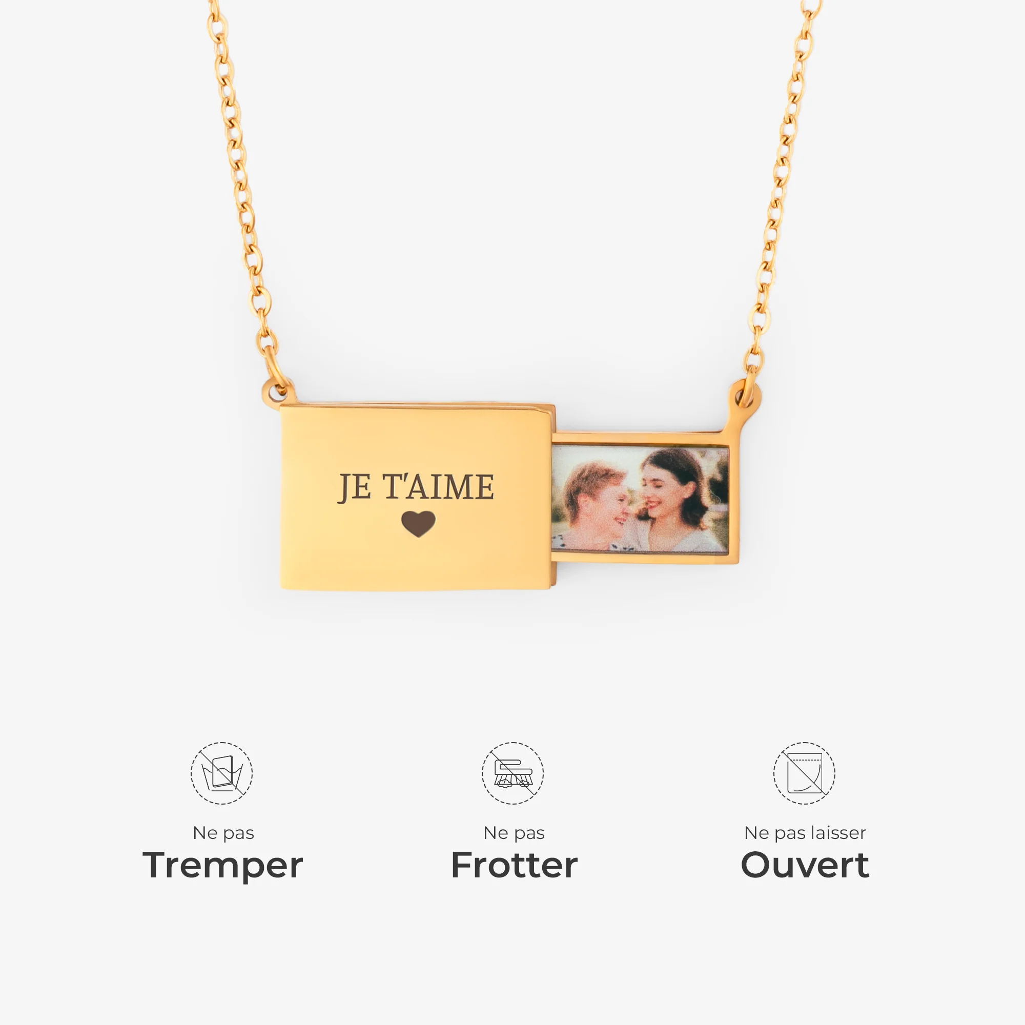 Collier Personnalisé Avec Photo - Petit Souvenir - Image 4