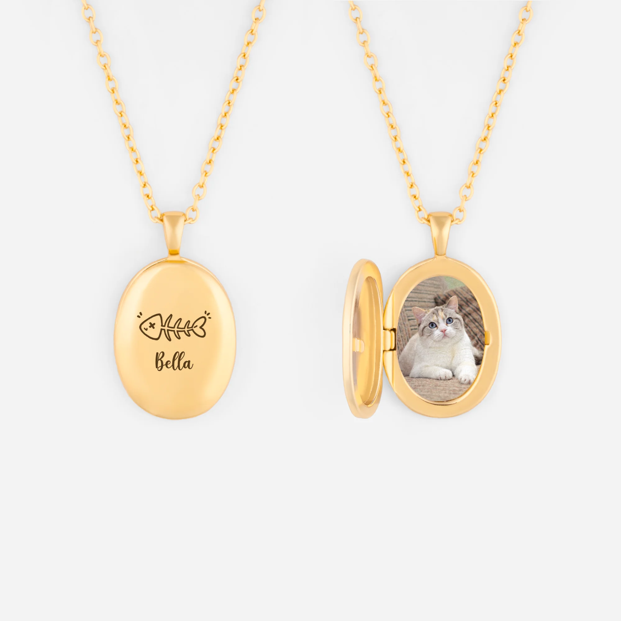 Collier Avec Prenoms | Photo Amoureux Des Chiens Et Chats Personnalisé