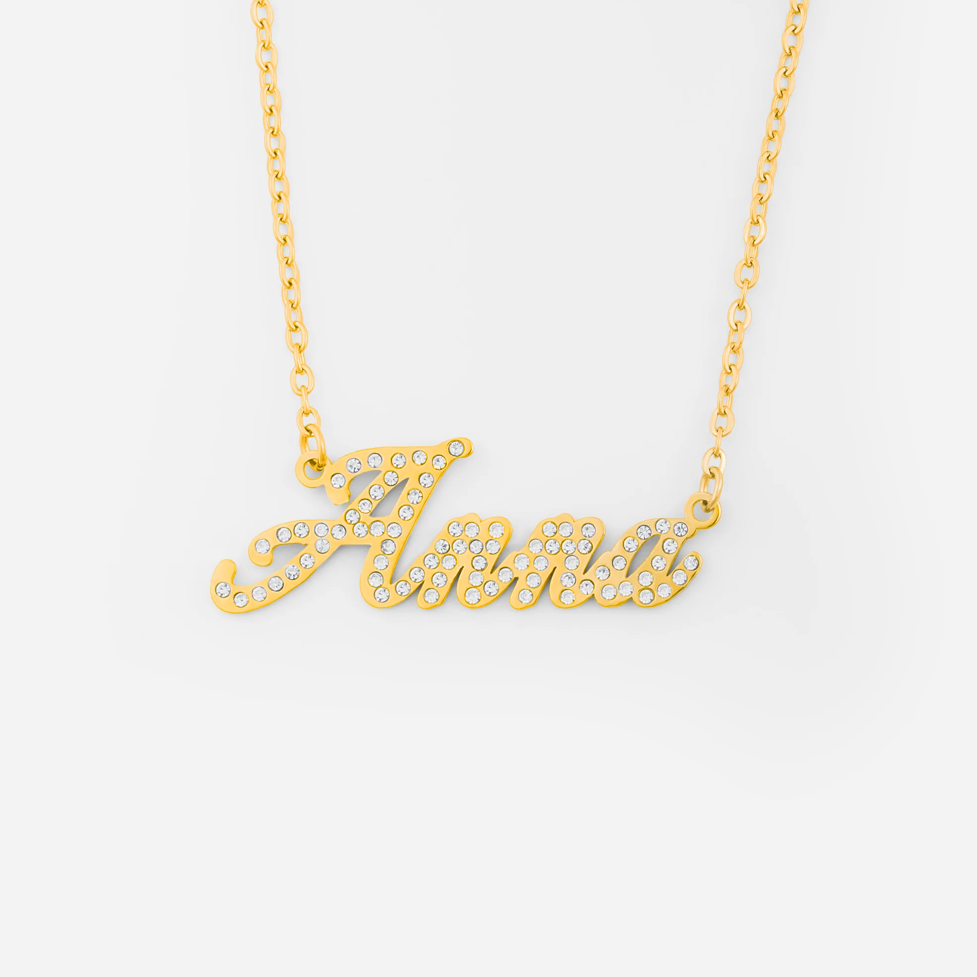 Collier Personnalisé - Prénom Scintillant