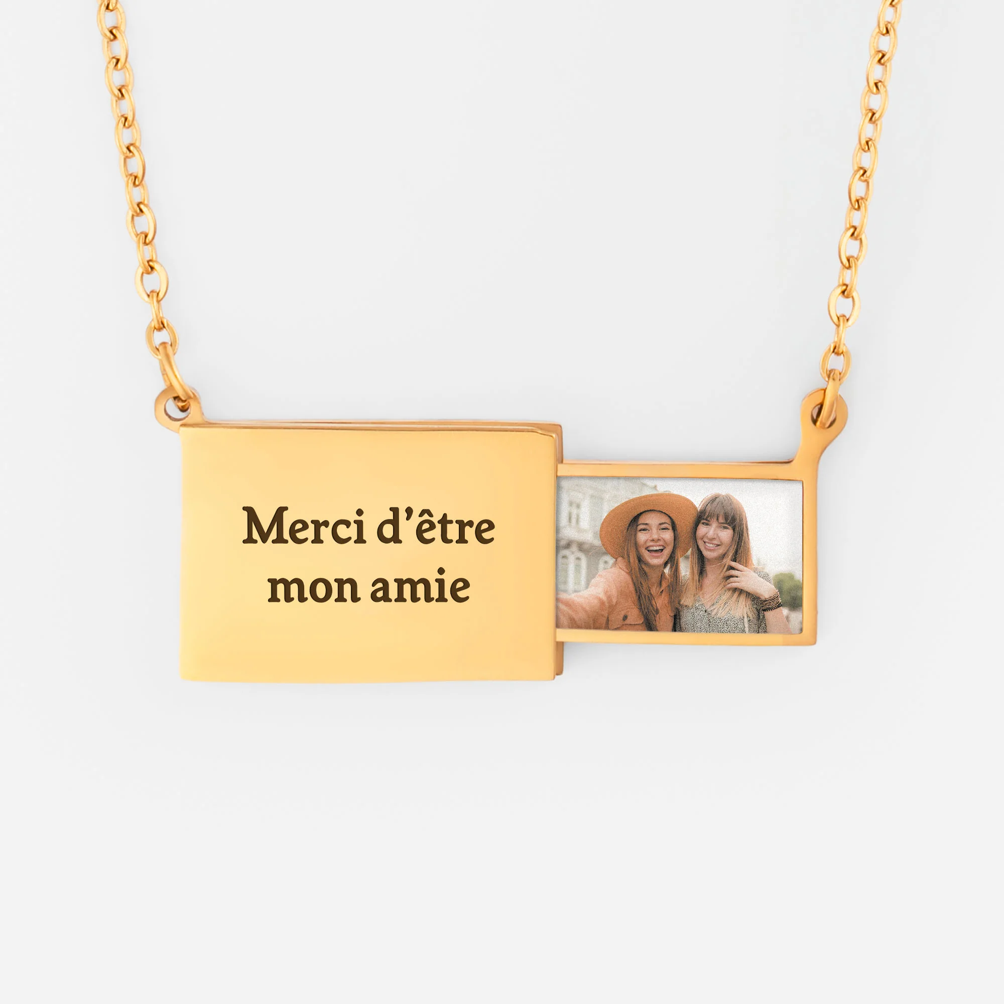Colliers Avec Prenoms | Photo Merci D'Être Une Amie Personnalisé