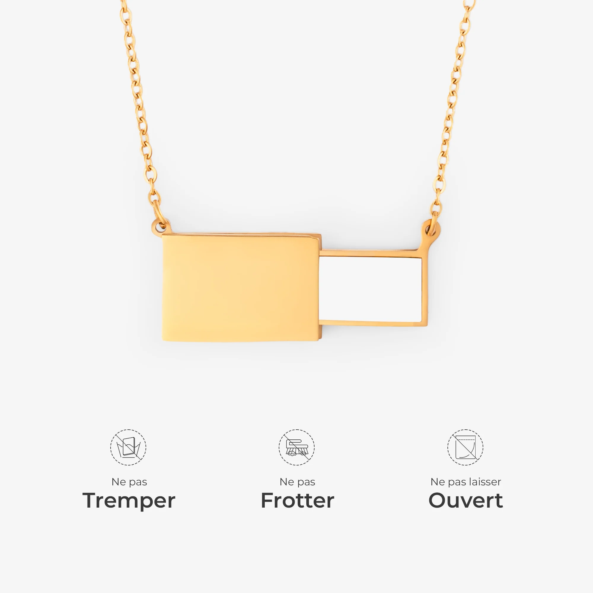 Collier Personnalisés | Photo Petite Étoile De Maman Mamie - Image 4