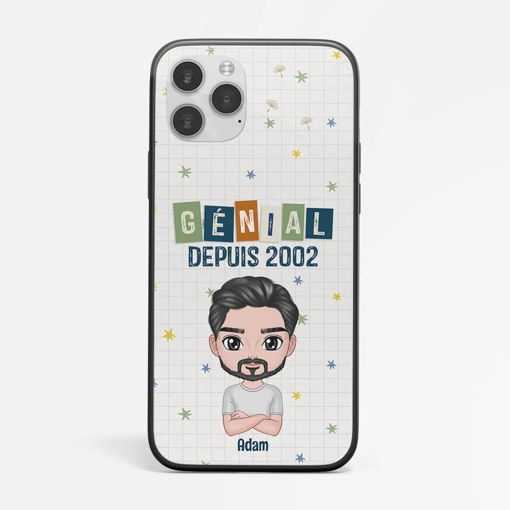 Coque de Téléphone iPhone X Géniale 1993 Personnalisée - Image 2