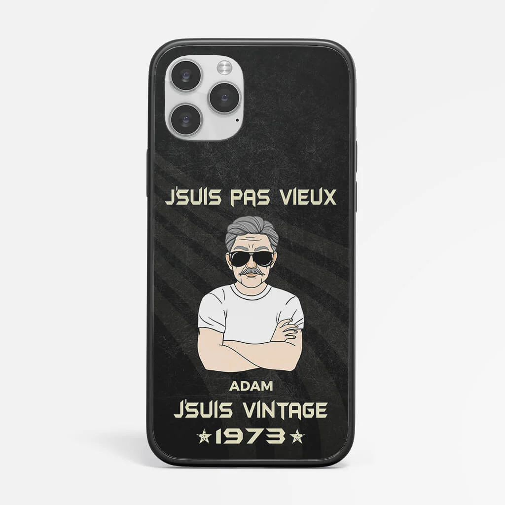 Coque de Téléphone Personnalisé - J'Suis Pas Vieux