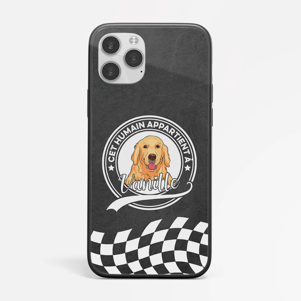 Coque Iphone 13 Cet Humain Appartient À Chien Personnalisée - Image 2