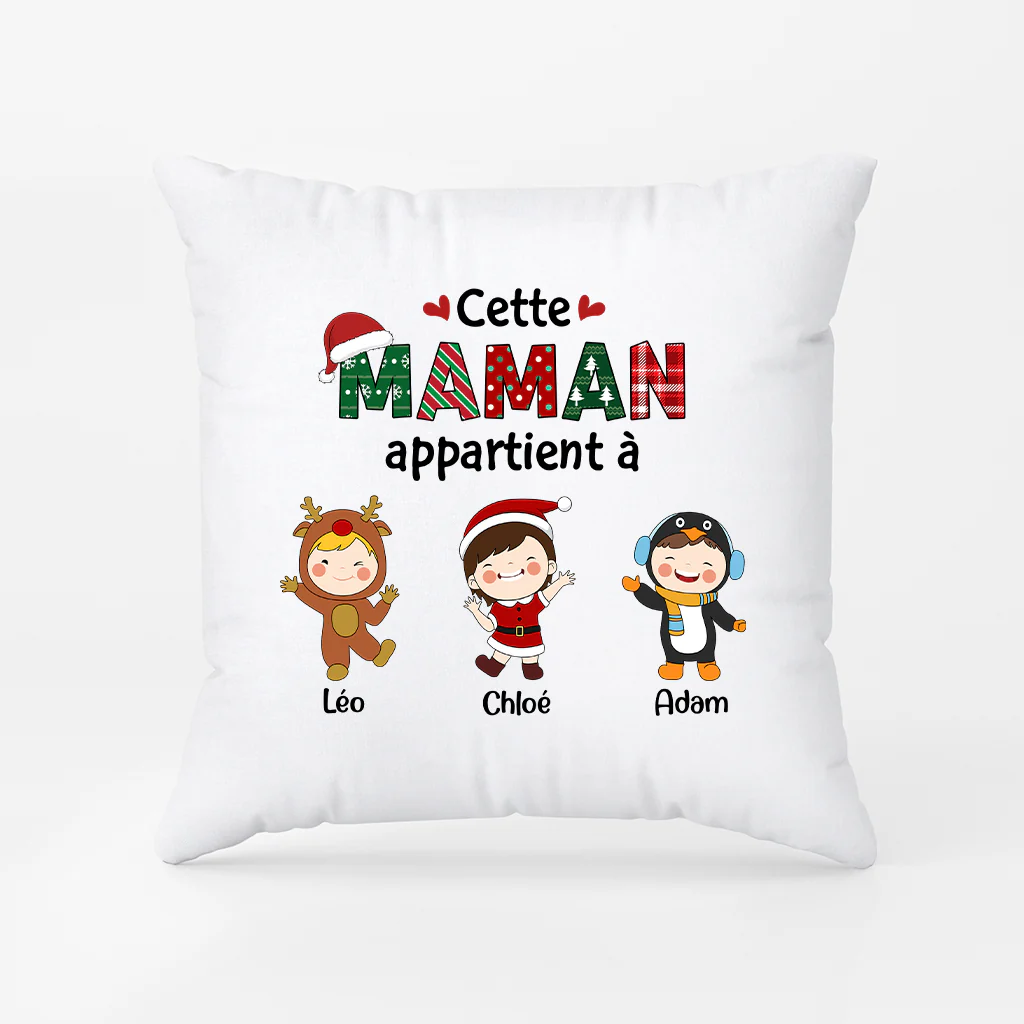 Coussin Mamie Personnalisé - Cette Mamie Appartient À - Image 2