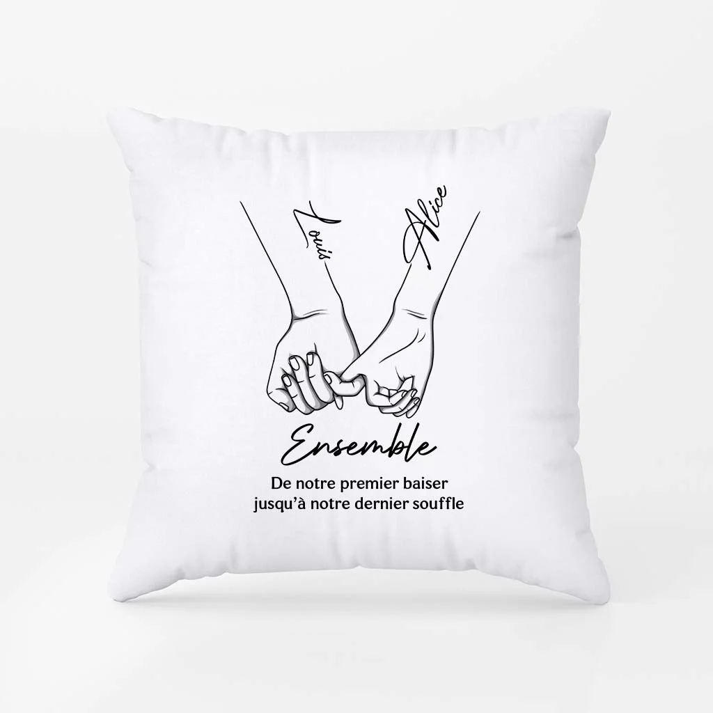 Coussin Couple Personnalisé - Ensemble