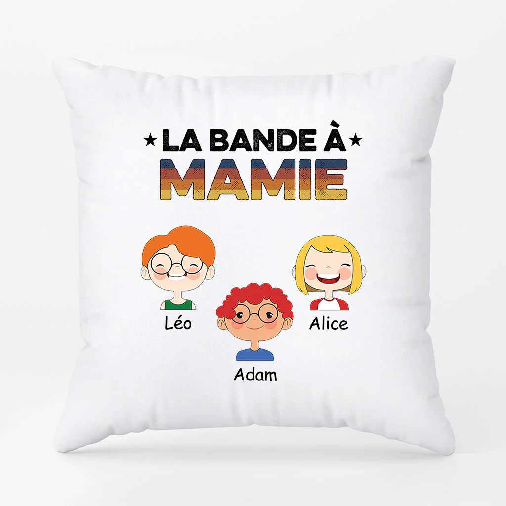 Coussin Personnalisé Mamie - La Bande À Mamie