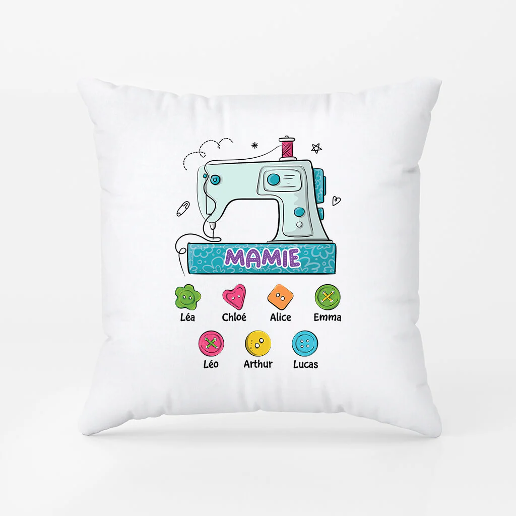Coussin Personnalisé Maman - Maman/ Mamie Couture