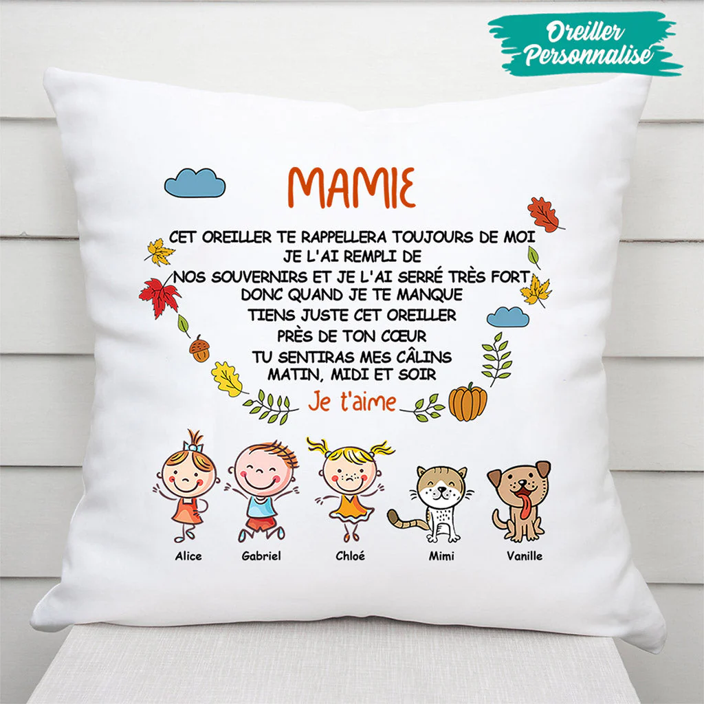 Coussin Personnalisé Maman - Messages  Pour Maman - Image 3