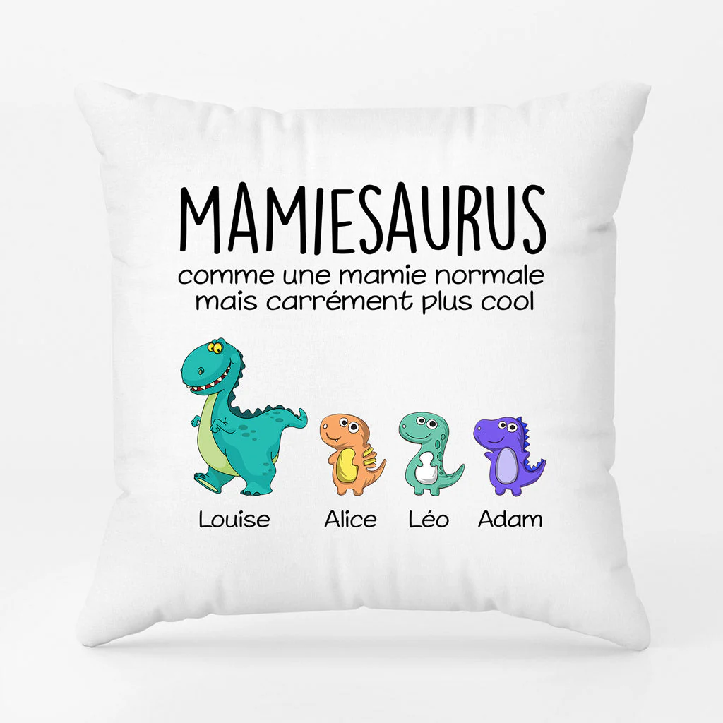 Coussin Personnalisé Maman - Mamansaurus - Image 2