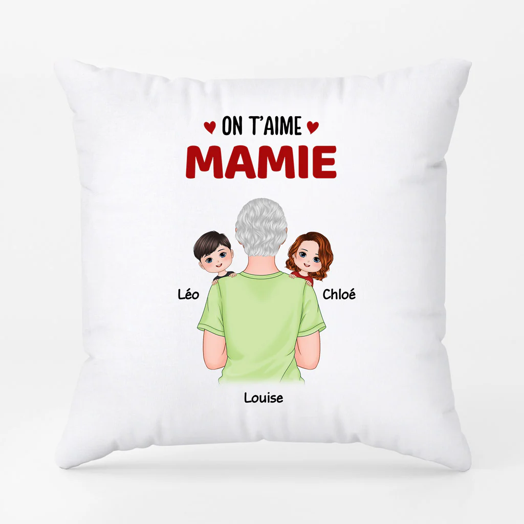 Coussin On T'Aime Personnalisé