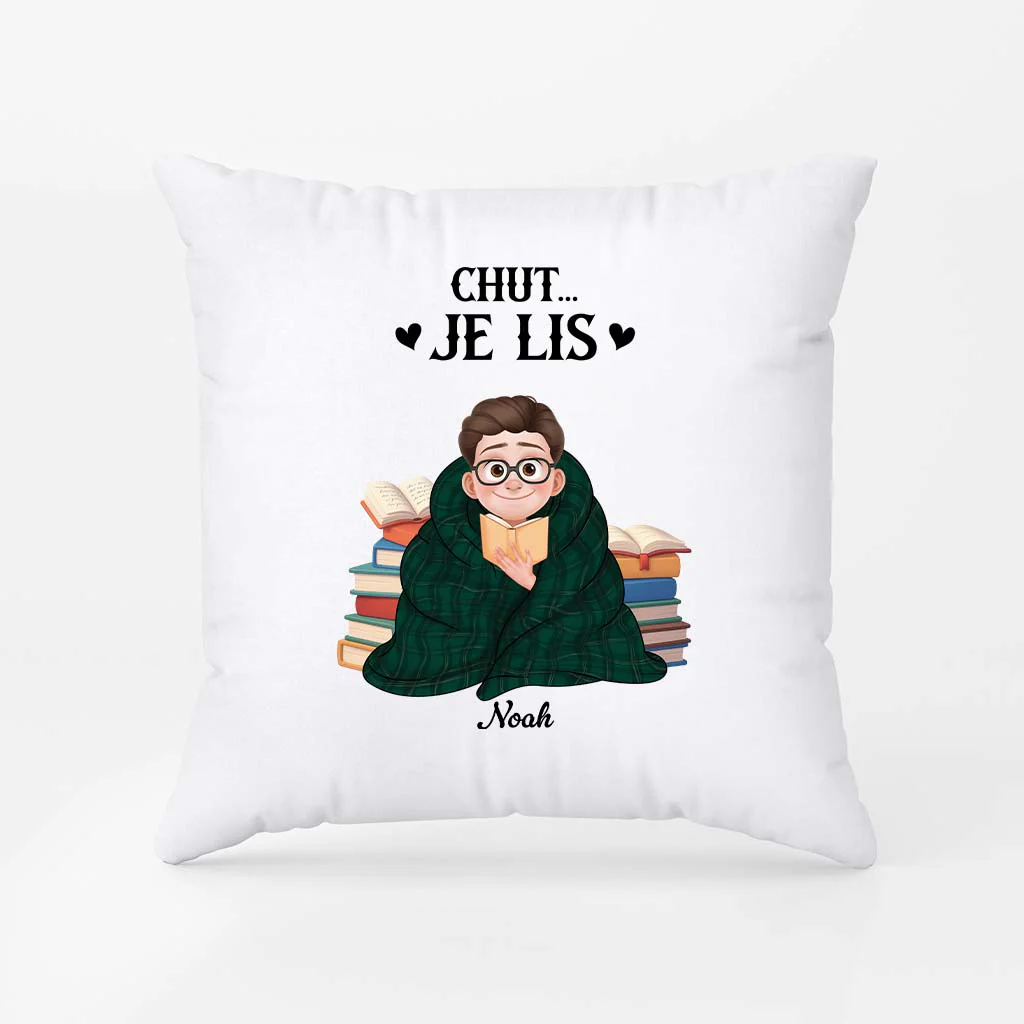 Coussin Personnalisé Pour Femme Et Homme - Juste Un Chapitre De Plus - Image 2