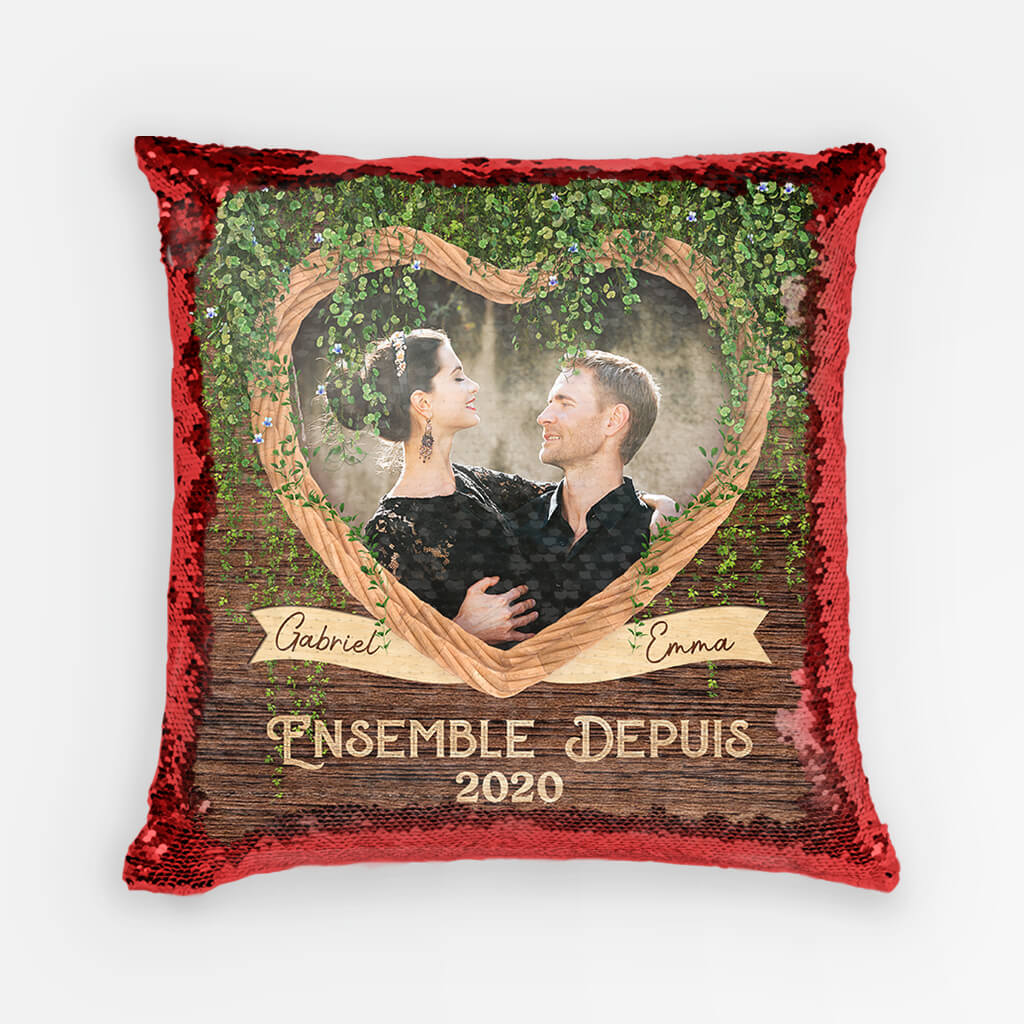 Coussin Sequin Ensemble Depuis Personnalisé - Image 2