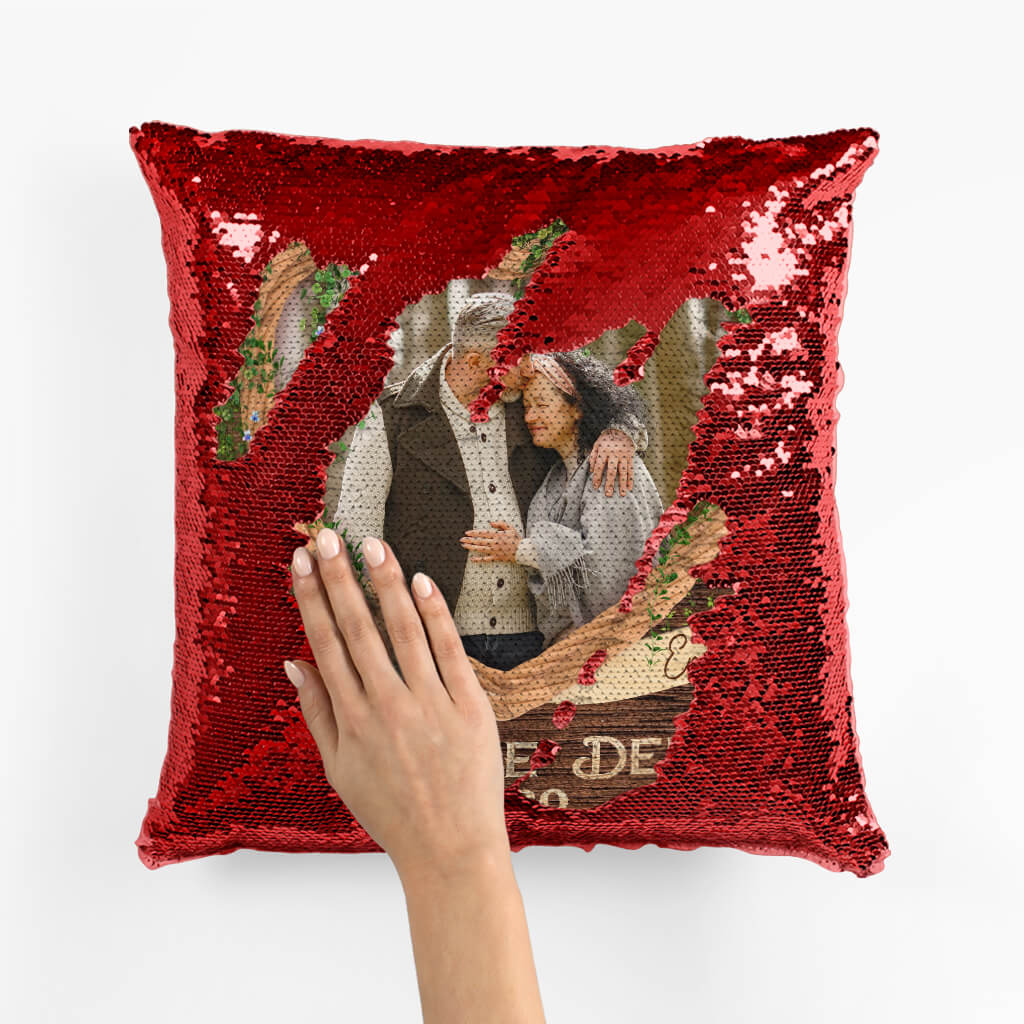 Coussin Sequin Ensemble Depuis Personnalisé - Image 3