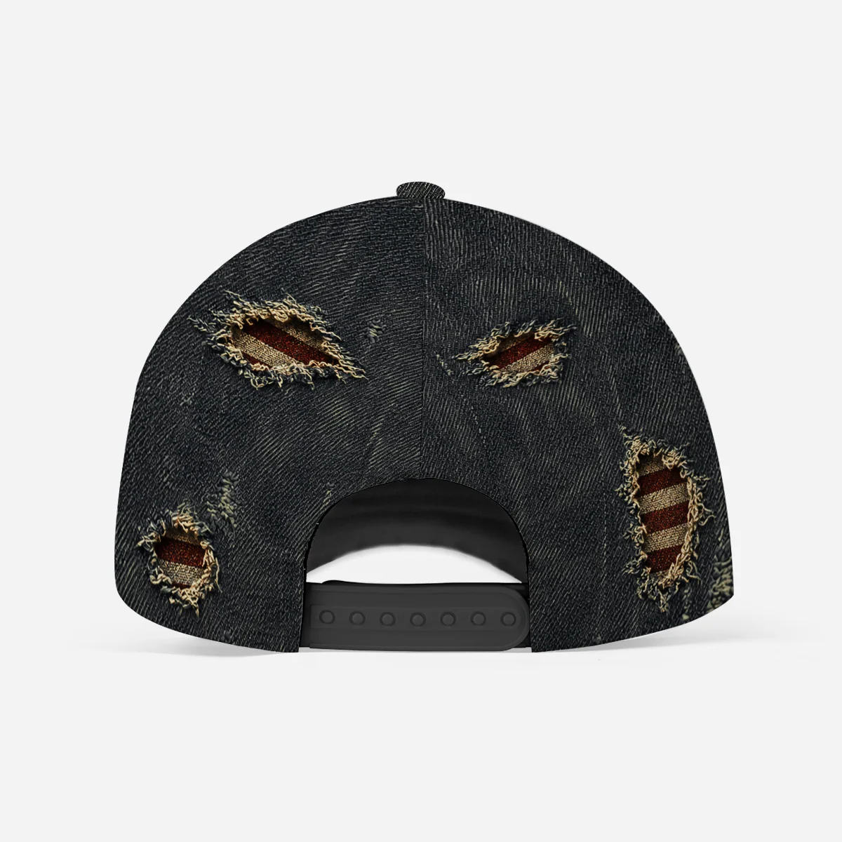 [Effet d'Impression 3D] Casquette Homme Personnalisée Avec Humour - Club 100% Amer - Image 3