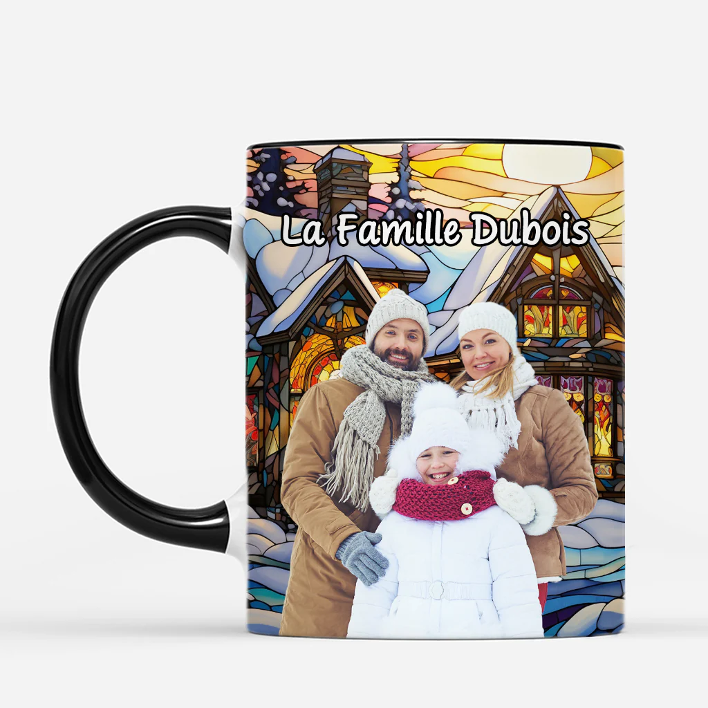 [Effet d'impression 3D] Mug Personnalisé Photo Pour Femme/Homme - Toute La Famille - Image 2