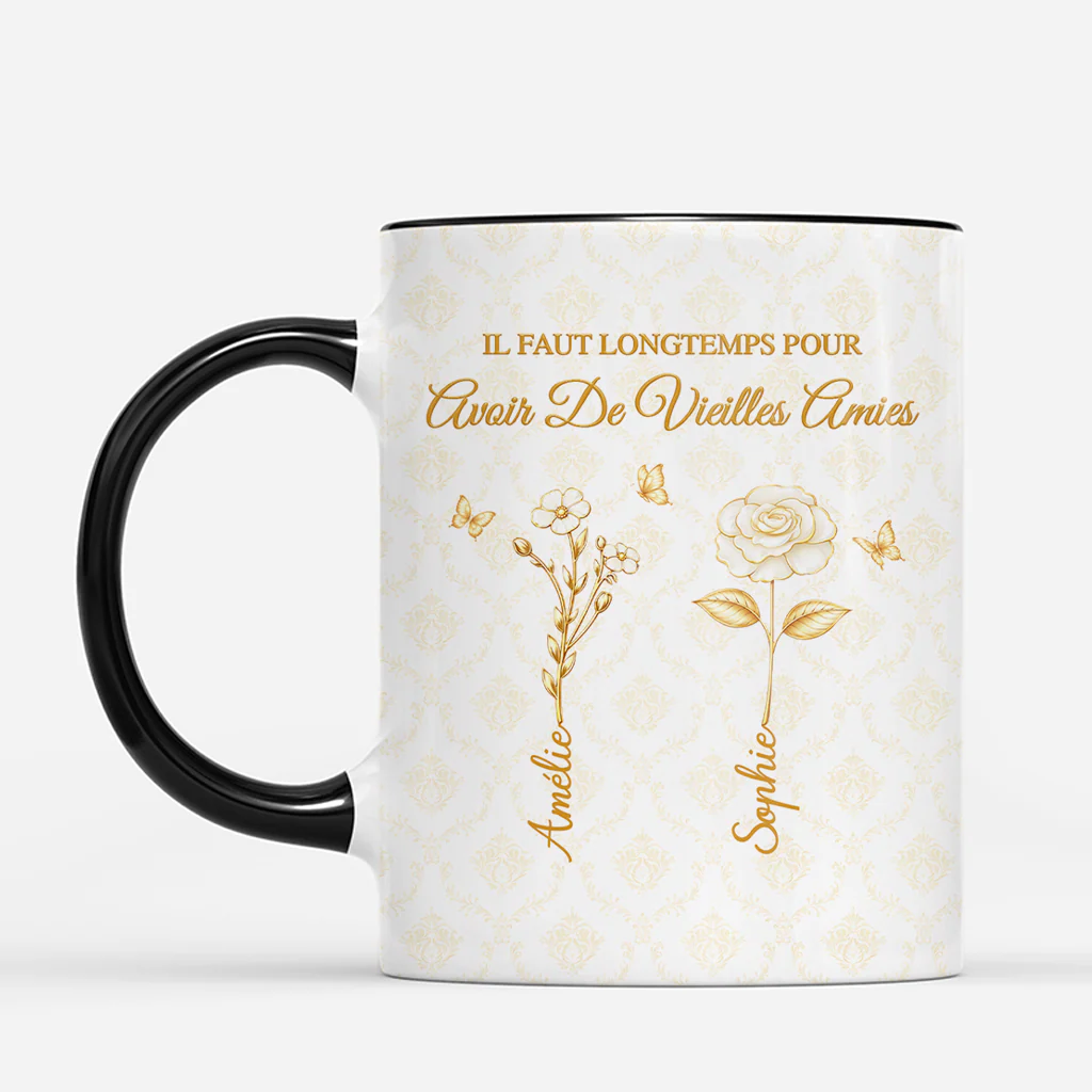 [Effet d'impression 3D] Mug Personnalisé Amis - Avoir Une Vieille Amie - Image 2