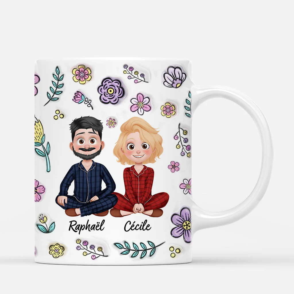 [Effet d'impression 3D] Mug Personnalisé Amis - Merci D’être Mon Thérapeute Bénévole - Image 3