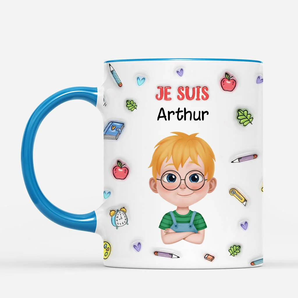 [Effet d'Impression 3D] Mug Personnalisé Enfant - Je Suis Gentille - Image 2