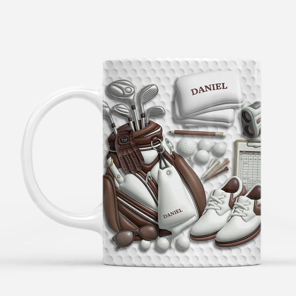 Tasse Personnalisée - Cadeau Pour Un Golfeur - Effet 3D - Image 2